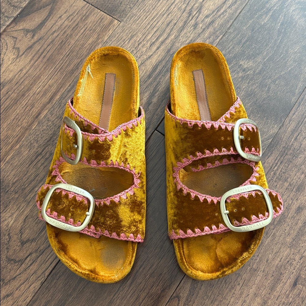 Loeffler Randall Theo Buckle Sandals
